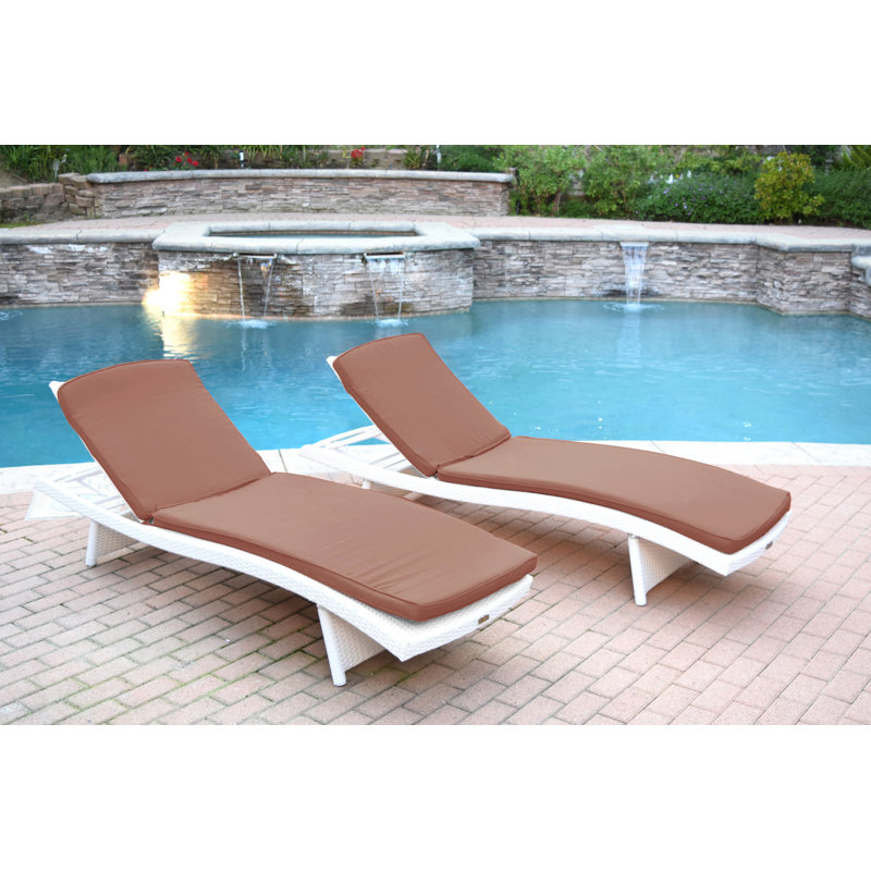 Highland Dunes Valery Chaise Lounge Sun Lounger Set & Reviews Wayfair